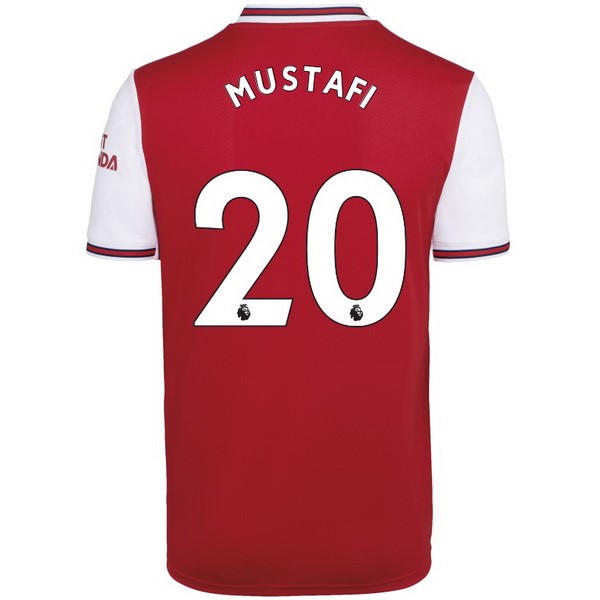Maillot Football Arsenal NO.20 Mustafi Domicile 2019-20 Rouge